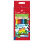 Matite Colorate Faber Castell Colour Grip Astuccio 24Pezzi 112470 FABER- CASTELL - 112470